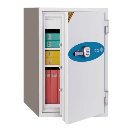 Phoenix Safe International Phoenix Safe Fire Fighter 2-Hour Digital Fire & Water Resistant Safe 4.56 cu ft, Off-White, Steel 505